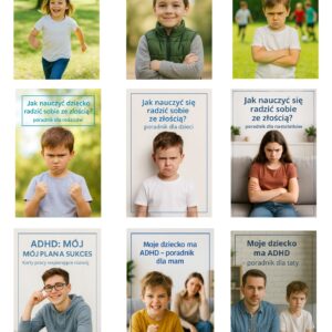 Zestaw 33 ebooków wspierających budowanie odporności psychicznej u dzieci i młodzieży.