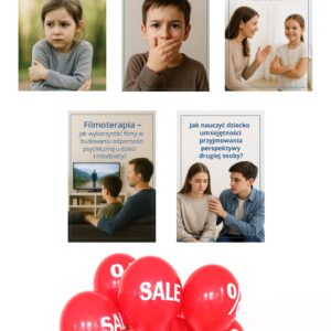 Zestaw 16 ebooków wspierających budowanie odporności psychicznej u dzieci i młodzieży.